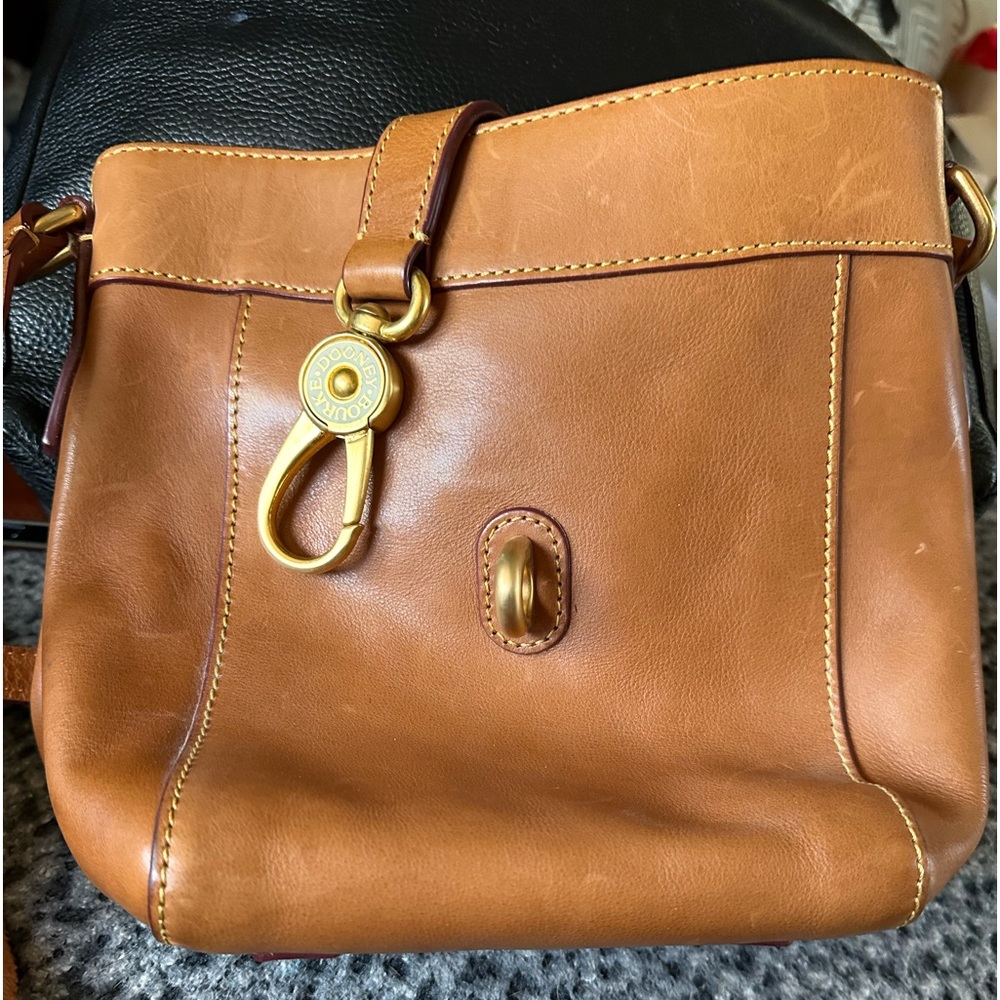 D&B Florentine  Leather Saddle Bag